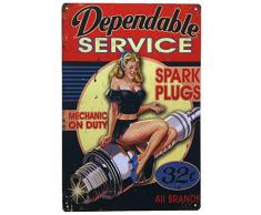 AIQIBAO Aikibao Metallschild Frau, Sexy-Lady Marilyn-Monroe, Wanddekoration, Vintage-Dekoration für Küche, Zuhause, Garage, Bar, Pub, Outdoor, Retor, Kunstschild, 30,5 x 20,3 cm 181