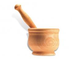 M.NOGUEIRA - Mörser, Holz, 11 cm