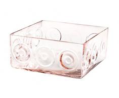 Pasabahce Chicago Vase, Glas, Rosarot