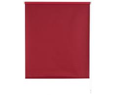Blindecor B100 Verdunkelungsrollo, einfarbig 120 x 175 cm Burgunderrot