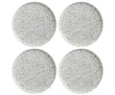 Maxwell Williams Caviar Speckle Speiseteller, porzellan, cremefarben, 24,5 cm