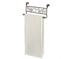 InterDesign 98881EU Twigz Handtuchhalter zum Hängen über die Schranktür, bronze