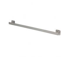 Tiger Colar Handtuchhalter zum Kleben, Edelstahl gebürstet, mit integrierter Klebefolie zur Montage ohne bohren