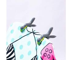 SP Parrot Strandtuchklammern, große Strandklammern, schwere Wäscheklammern, Badeanzüge, Decke, Terrassen- oder Poolzubehör, tragbare Handtuchclips, sichere Clips