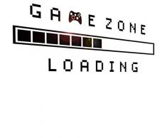 Wallstickers4you Wandtattoo Spielzone, Spielzone, Spielzone, Spieler, Kinderzimmer, Dekoration, z4915 (114 x 38 cm)