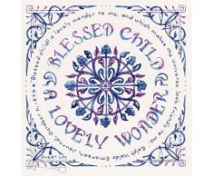 Literarische Kalligraphie Blessed Kind. Kunstdruck von Ralph Waldo Emerson Kinder Segen von Susan Loy