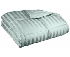 All Season Daunendecke mit Breiten Streifen Modern King Jade