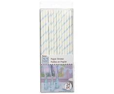 Darice 1405-208 24 Strohhalm, Babypapier