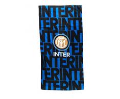 FC INTER Strandtuch, Blau/Schwarz, 70 x 140 cm
