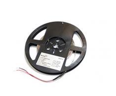 Teucer LST-4WW27K(S) Konstantspannungs-LED Strip, einfarbig - extra warmweiß - 2700K, 5 Meter, 12W/m, 24V, IP20, 60 Leds/M, Cri80+, Pcb 10mm, 2835 LED Chip