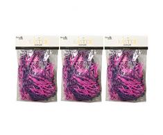 Brite Star Ostergras aus Papier, 3er-Set 1.25 oz Pink/Violett