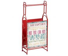 Weinregal 3 Flasche Can t Buy Happiness