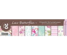 Crafty Impressions Bordüre Streifen Pad, 20 Stück,