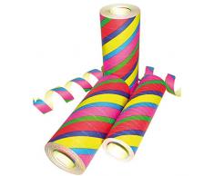 Decor Service Luftschlangen, Papier, Bunt, 15 m