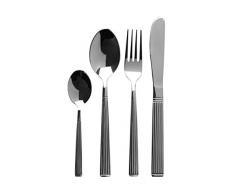 Premier Housewares New Stribes Besteck, 16er Set, Edelstahl 18,0