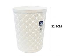 Tontarelli Papierkorb Gettacara, Weiß, Einheitsgröße