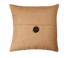 Loft Collection Kissenbezug, mit Knöpfen, Strohhalm