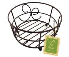 Euro-Home Bronze Obstkorb