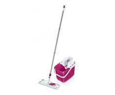 Leifheit 52084 Set Combi Clean M Crazy Pink Set Bodenwischer, Metall, 27.5 x 25.5 cm