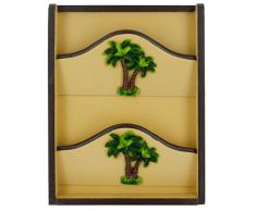 StealStreet Palme Schlüsselkasten mit Briefhalter