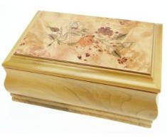 Mele & Co Fenella Schmuckkästchen Champagnerrose, Ahorn, 30 x 20 x 12 cm