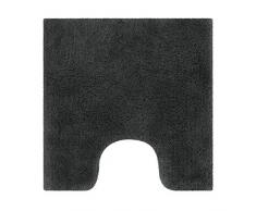 Spirella Monterey Collection Duschmatte, 55 x 55 cm, 100% Baumwolle, Grau