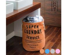 Out of the blue Wäschekorb, Plastik, rosa, 45 x 64.5 x 3.5 cm