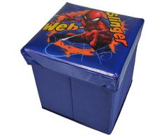Hasbro Spiderman 35001001020 Sitzsack, Polyester, Blau, 30 x 27 x 5 cm