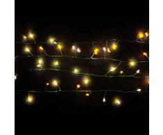 Luca Lighting dekorative Weihnachtsbeleuchtung, Metall, led warm weiß, 1250 x 0 x 0 cm, 5 Einheiten