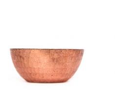 De Kulture Works Teelichthalter Kupfer (3er Set) I Handmade Pure Copper Teelichthalter I Deko Votivkerzenhalter I Kupfer