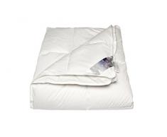 Polydaun Elke 4 Jahreszeiten Bettdecke, weiß, Queen, 240 x 200 cm