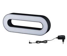 Paulmann 942.07 Outdoor Moval LED IP44 Warmweiß Diffus Acryl 94207 Aussenleuchte mit Akku tragbar Gartenbeleuchtung Mobil Terassenlicht