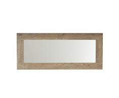 Household EssentialsCouchtisch, Eschenholz Wand-Spiegel Gray-Brown