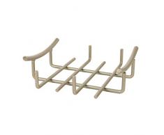 Spectrum 50378 Euro Flacher Serviettenhalter aus satiniertem Nickel