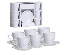 DCASA Kaffeeset, 6 Sterne, Wandleuchte