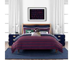 Tommy Hilfiger Schmusetuch Full/Queen rot/blau