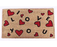 La Finesse Fußmatte aus Kokosfaser und PVC, One Size