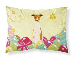 Ostereier Whippet Stoff Standard Kissenbezug