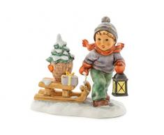 M.I.Hummel Hum 2001 Bald ist Weihnachten Figuren, Keramik, Mehrfarbig, One Size