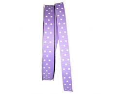 Reliant Ribbon 5201-430-03K Grosgrain Confetti Dot Band, Helle Orchidee, 5/8 Inch X 50 Yards