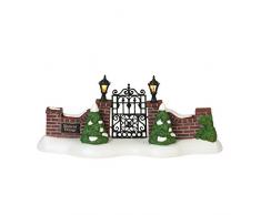 Department 56 Dickens Village Accessories Entry Gate Lit Figur, Porzellan, Mehrfarbig, 3