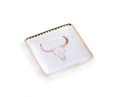 Shiraleah Sedona Longhorn Schmuckkästchen, weiß