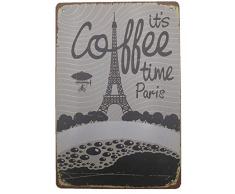 AIQIBAO Aikibao Metallschild, Vintage-Design, Wanddekoration, für Zuhause, Kaffee, Garage, Bar, Pub, Küche, 30,5 x 20,3 cm (D) 359