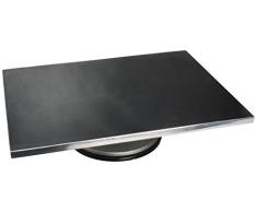 PADERNO 47101–40 rettangoloolare Tortenplatte, drehbar, Aluminium