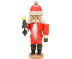 Alexander Taron 32-607 Nussknacker, Weihnachtsmann mit Baum, Mehrfarbig