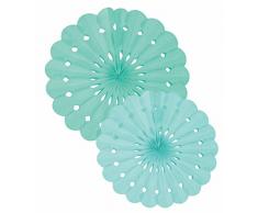 Delight Department DD.40.16.2 Ventilatoren, Papier, Grün, 12 x 19 x 0.5 cm 2 Stück