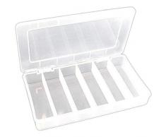 Findingking Schmuckkästchen mit 6 Schlitzen, für Uhrenteile