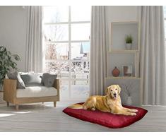 Datex Chunky Hundekissen, Bordeaux, 60x100 cm