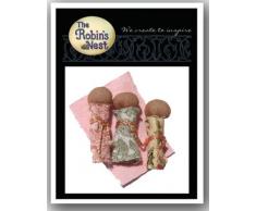 Unbekannt The Robins Nest Little Friends Geschenkanhänger für Mädchen zum Basteln