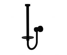 Allied Brass FT-24U-BKM Foxtrot Collection Toilettenpapierhalter, hochkant, Mattschwarz